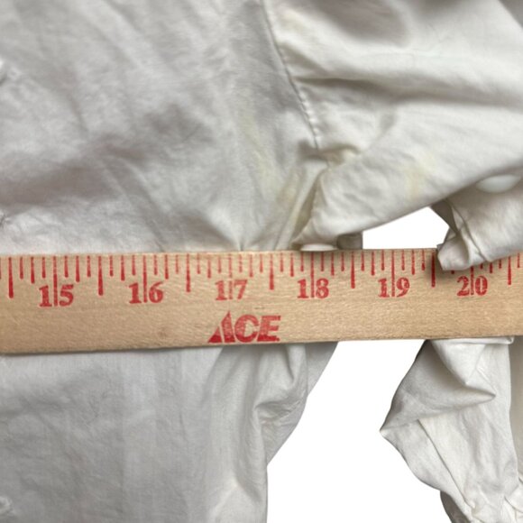 Free People Women Louella Top White Embroidered Bohemian Cottagecore Aesthetic - Picture 9 of 9